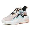 Anta Chunky Sneakers Women's Low Top Lotus Gray/Ivory White/Black Sneakers 122218812-4