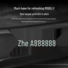 Compatible with Tesla Model Y/3 (2025 Refresh) Floating Full-Wrap License Plate Frame Holder.
