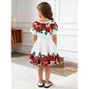 Blumenkleid, Lässiger Stil, Geeignet für Frühling/Sommer, Geeignet für das tägliche Reisen von Mädchen