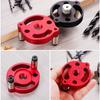 3-10mm Vertical Doweling Jig Kit Self Centering Drill Guide Locator Aluminum Alloy Woodworking Hole Puncher DIY Furniture Connection