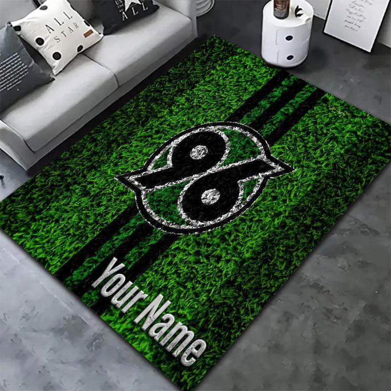 Hannover 96 Custom Name Carpet Rug for Living Room Bedroom Home Sofa Decoration,Kids play Non-slip Floor Mat