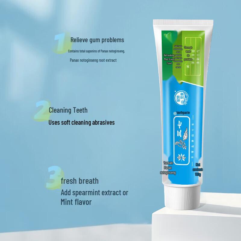 Sanqi Yunnan Fresh Spearmint Toothpaste