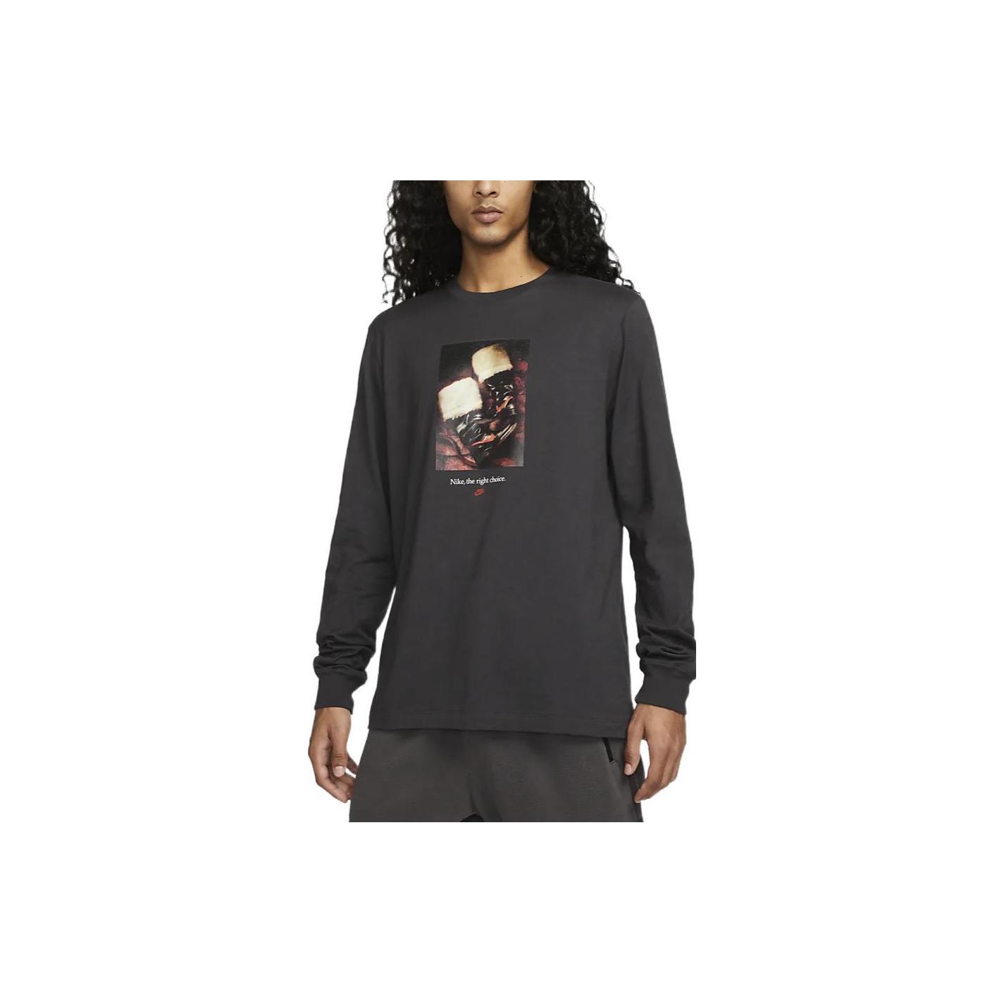 

New Nike T Shirts Men s Dark Charcoal FB9039-099 L