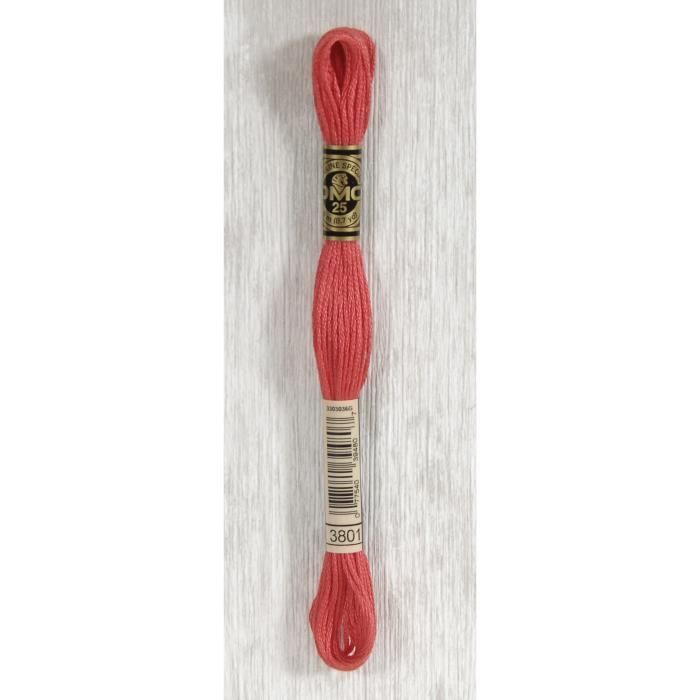 DMC Fil Mouliné 3801