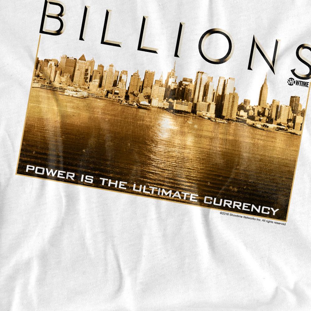 Billions Unisex Erwachsenen Golden City T-Shirt