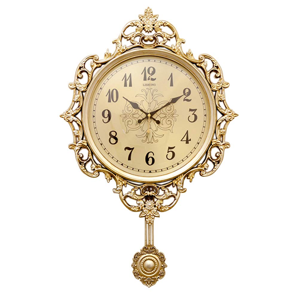 

Victorian Palace Pendulum Wall Clock Monte Carlo with Continuous Second Hand int-ak-ls-h500gny бронзовый