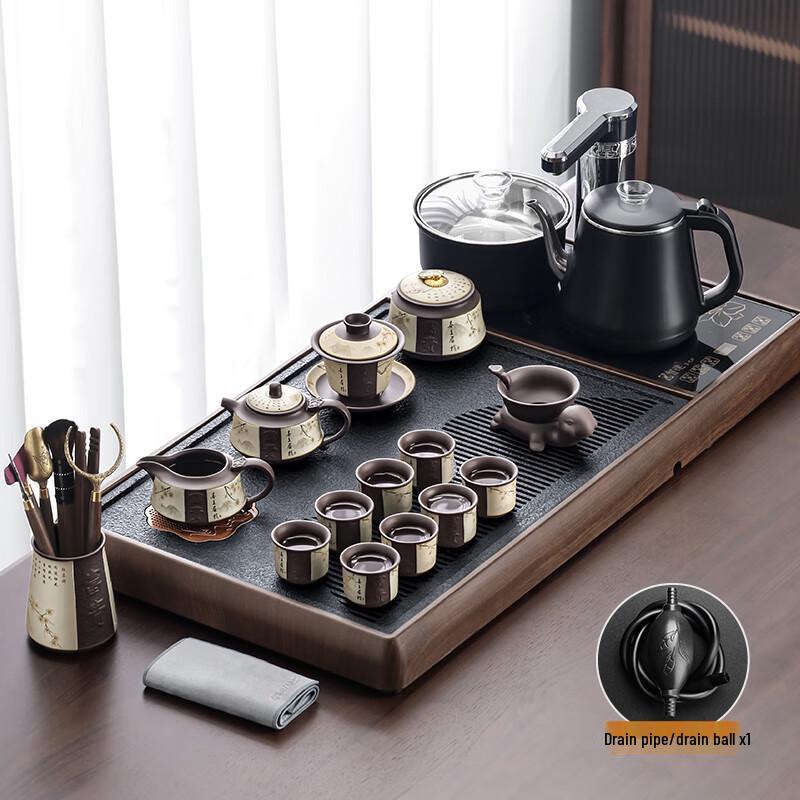 Automatic Ceramic Tea Set with Kettle