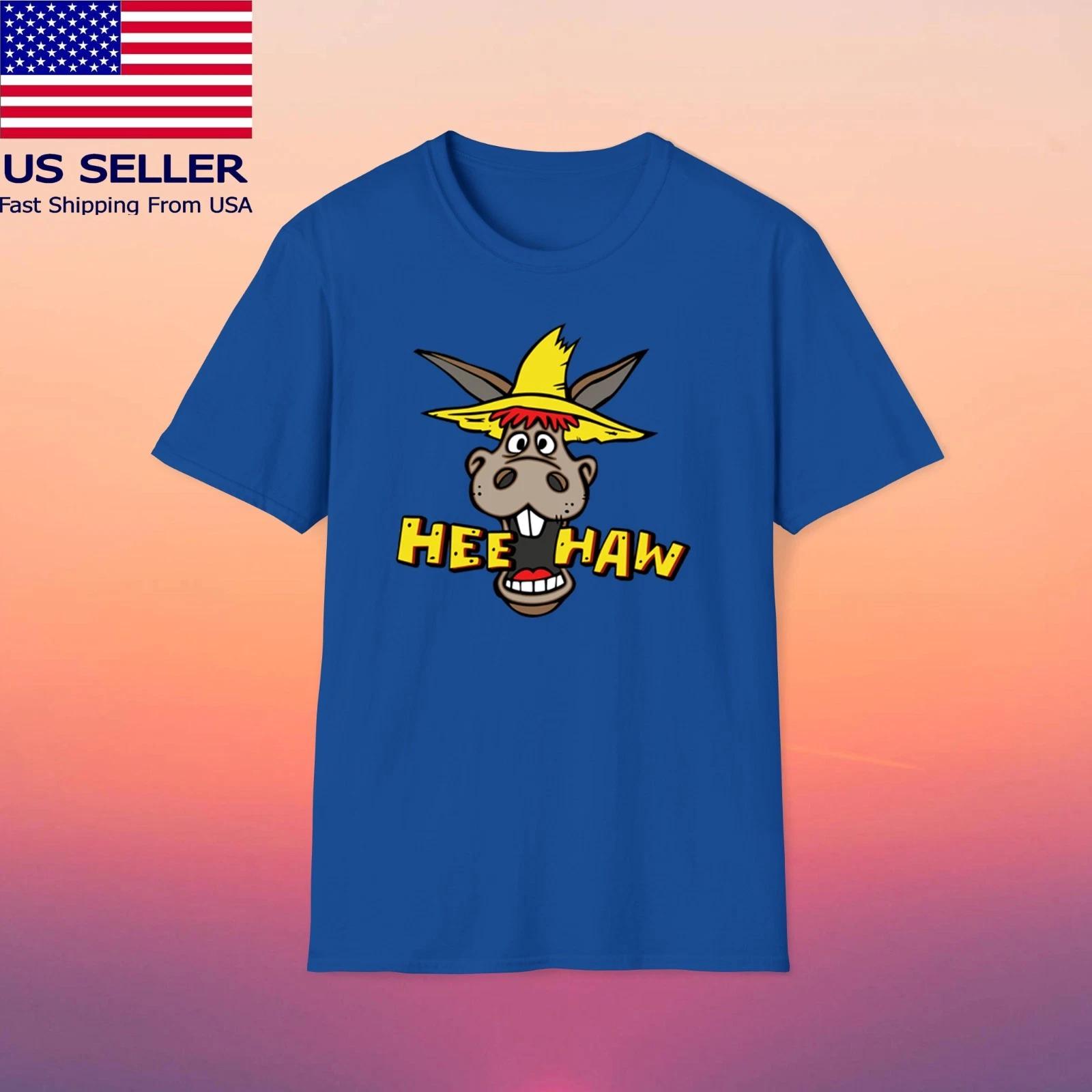 Hee Haw Donkey Country TV Show Men s Black Size S-5XL 3XL