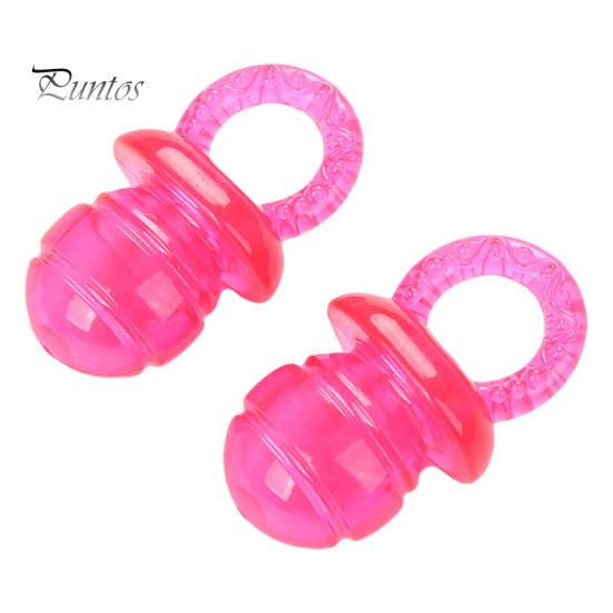 2Pcs Dog Toy TPR Pacifier Grinding Teeth Molar Reducing Pressure Pet Supplies