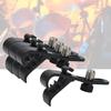 Drum Microphone Fixed Clamp Set of Three Groove Adjustable for Musical Instruments and Drum Versatile Clips, Holders, 4, Shockproof, Points, Height,