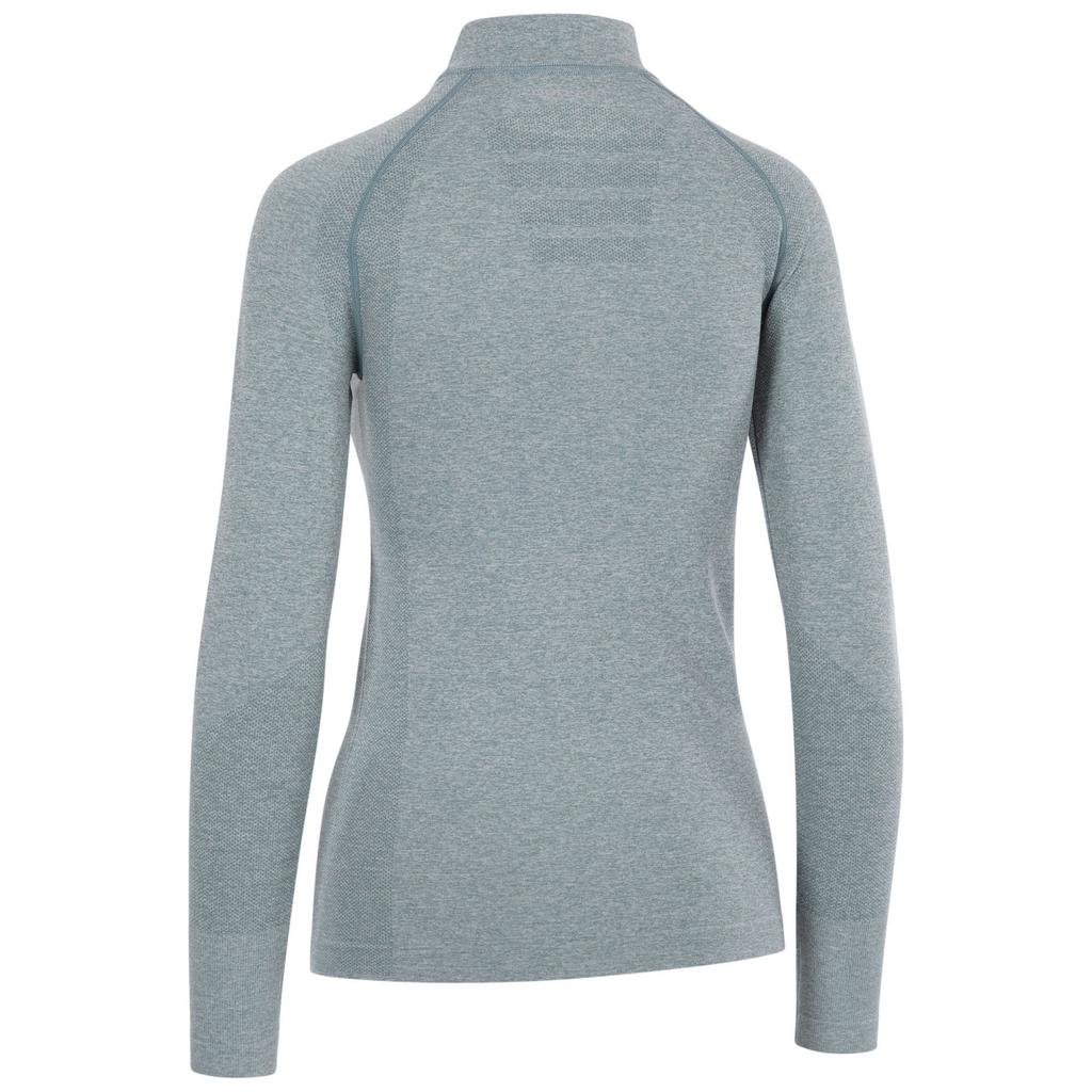 Top Attivo da Donna Pelina con Mezza Zip e Maniche Lunghe