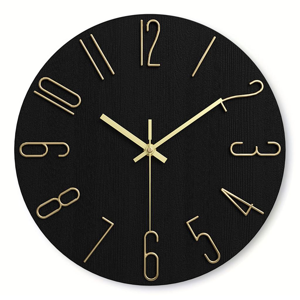 11 inch wall clock Home living room wall clock Modern simple silent clock