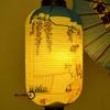 Japanese Ukiyo-e Beauty Paper Lantern, Floating World Art Restaurant Decor