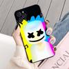 Marshmallow Dj Faces For IPhone 17 16 15 14 13 12 11 Pro Max 13 17Air Shockproof Soft Phone Cases Coque