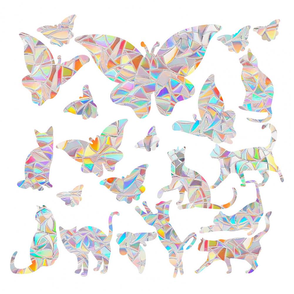 Pvc Window Stickers High-quality Pvc Window Decals Colorful Rainbow Window Stickers for Home Decoration Pvc for Bedroom