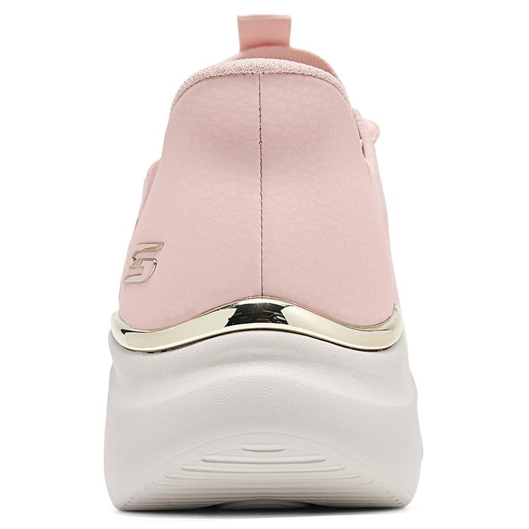 Skechers Bobs Sport Flash Shoes Comfortable Breathable Durable Lightweight Low Top Training Shoes Women Sneaker Light-Pink 117617-LTPK