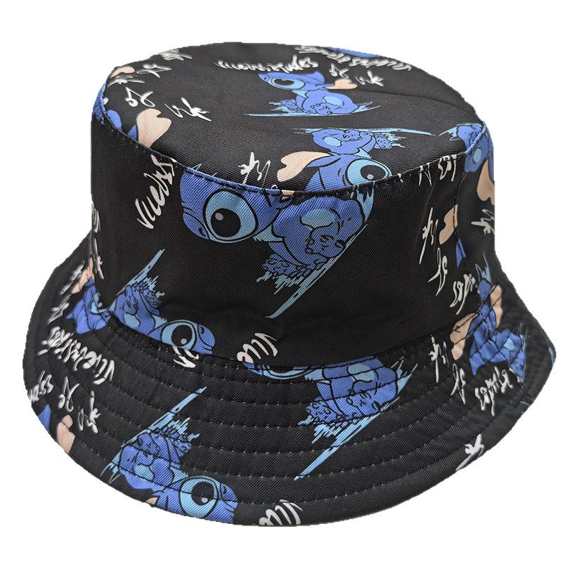 Adorable Anime Children's Fisherman Hats Bucket Hat for Women Men Lightweight Outdoor Travel Fishing Hat