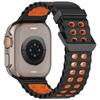 Ocean Silicone+Metal Buckle Strap For Apple Watch Band Ultra 3/2 49mm Sport Bracelet iWatch 11 10 9 8 7 6 SE 46mm 45mm 44mm Belt