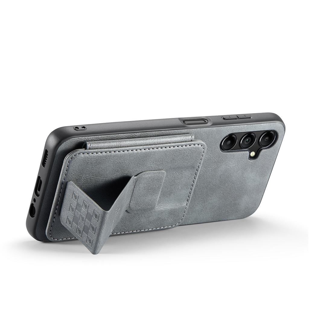 For Samsung Galaxy A55 5G Case PU Leather+TPU Protective Phone Cover with Card Holder