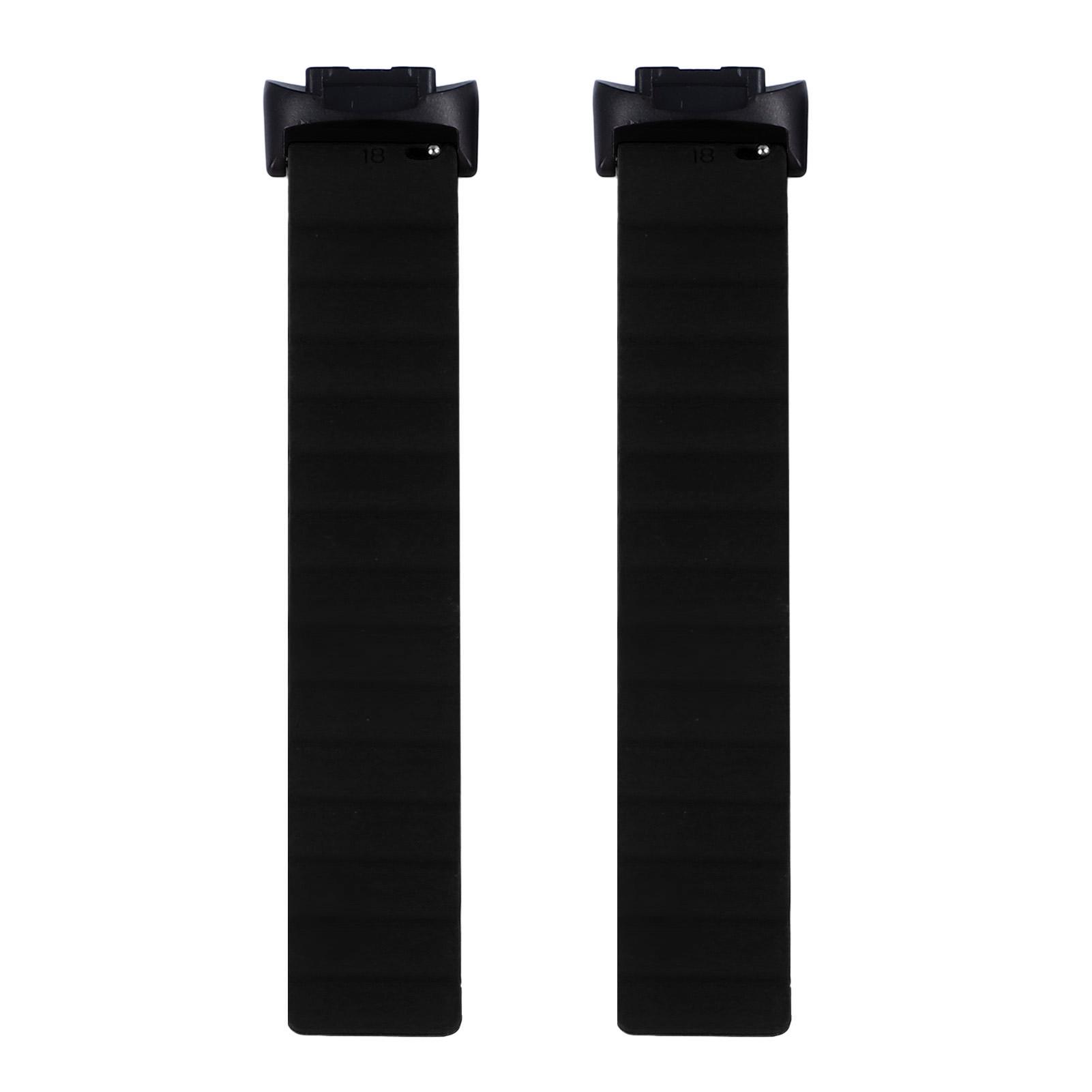 

Силиконовый ремешок для часов Магнитный ремешок для часов Замена Приятный для кожи Мягкий Удобный Легкий Силиконовый Магнитный Ремешок для Часов чёрный