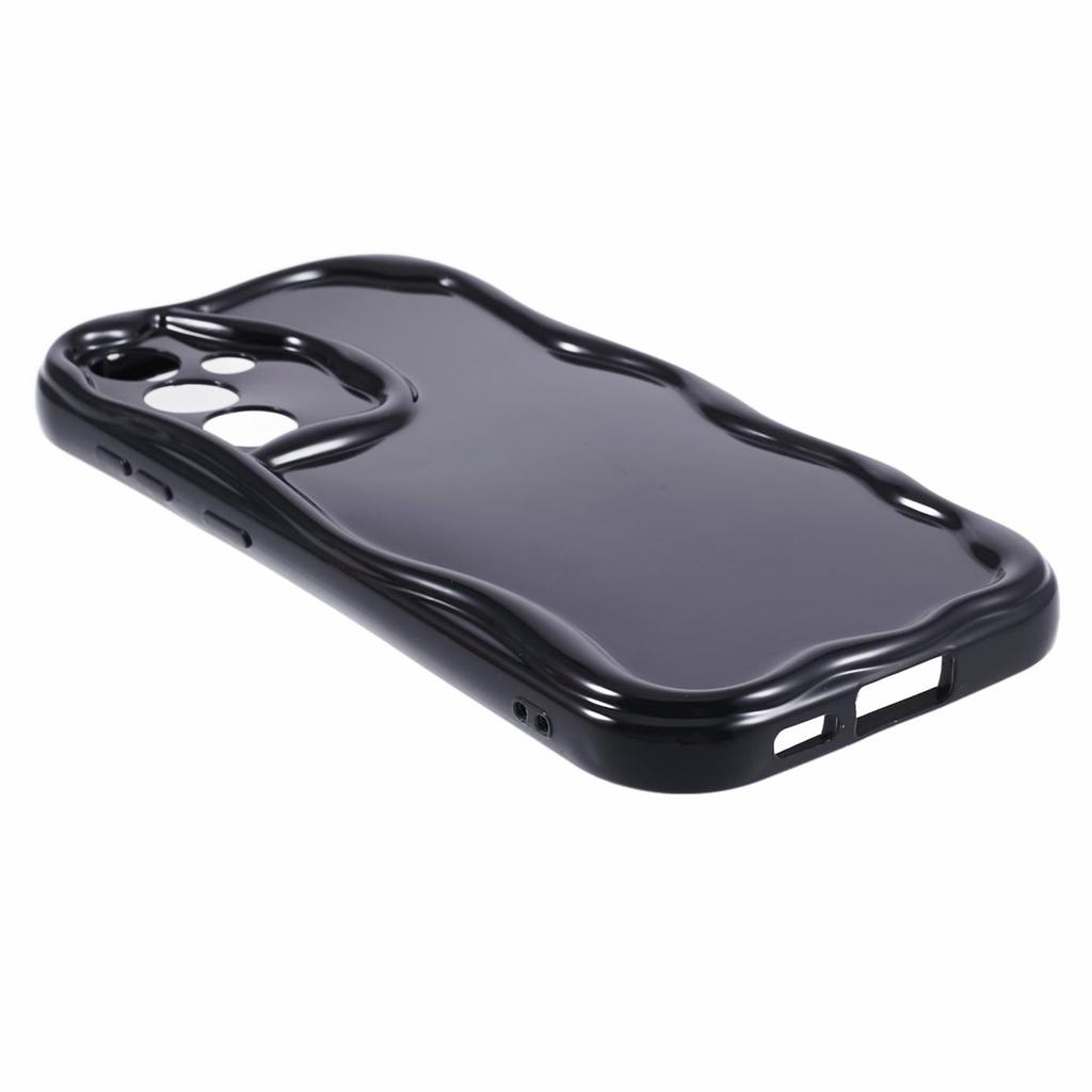 YX Series For Samsung Galaxy S23 FE Phone Case Wave Shape Soft TPU Cover (Precise Cutout)