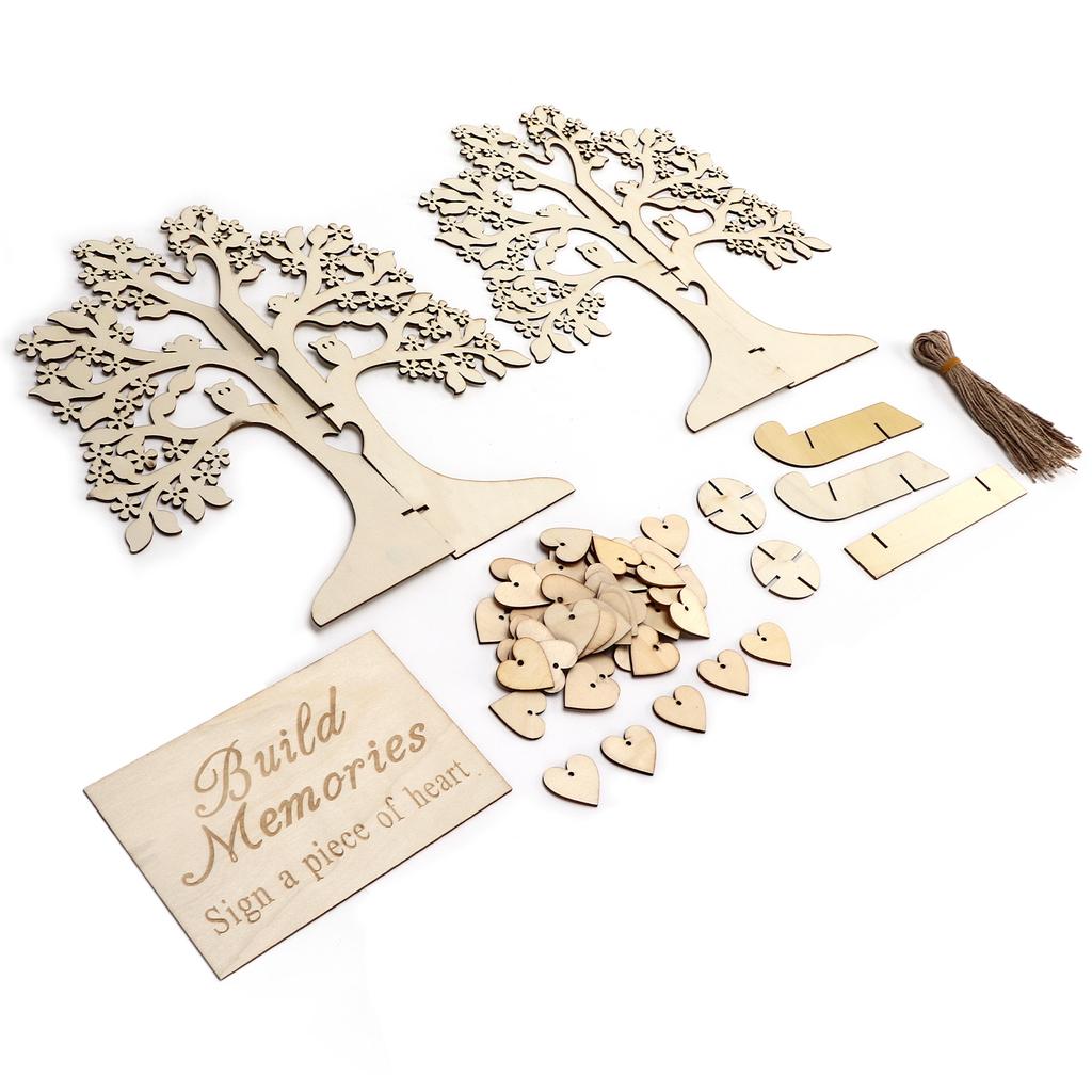 Wooden Ing Tree Crafts Hand Made Unique Lightweight Handicraft Decoration for Wedding Anniversaries