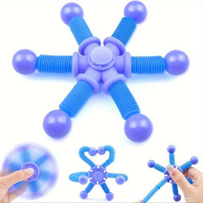 1pc Fidget Spinner Toy - Sensory Relax for Youngsters & Adults, Rotating Stress Relieving Toy, Perfect for Easter Baskets