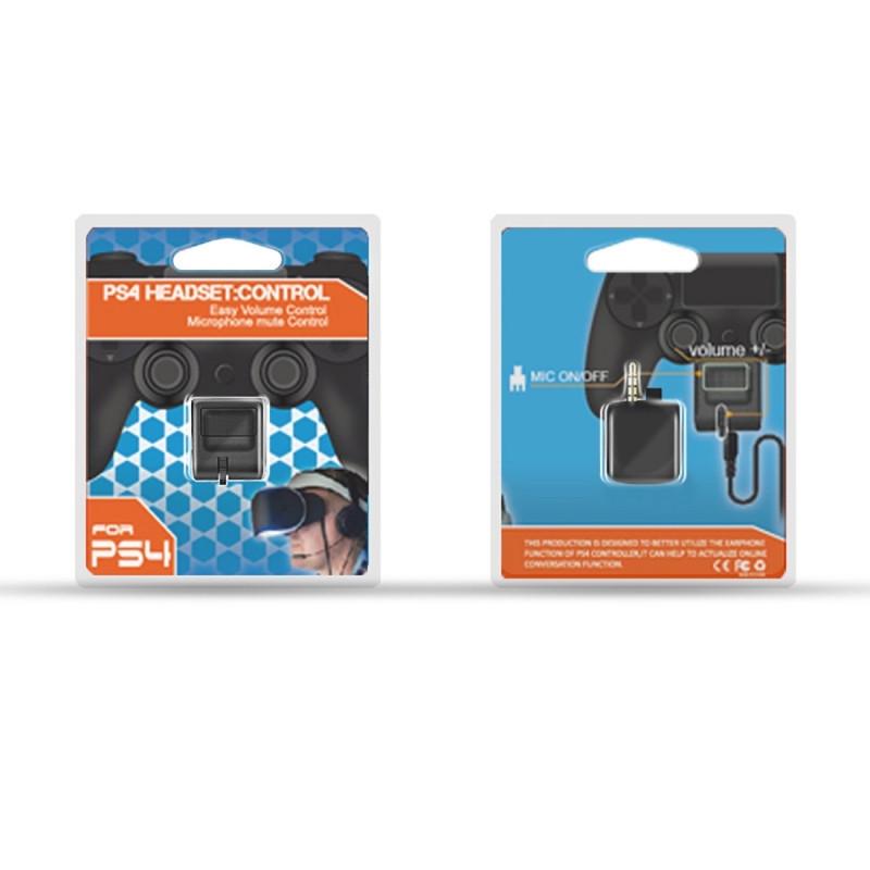 Jack audio da 3,5 mm per adattatore per cuffie PS4 con controllo del volume  del microfono per PlayStation 4 (nero) acquista in modo economico —  spedizione gratuita, recensioni reali con foto — Joom