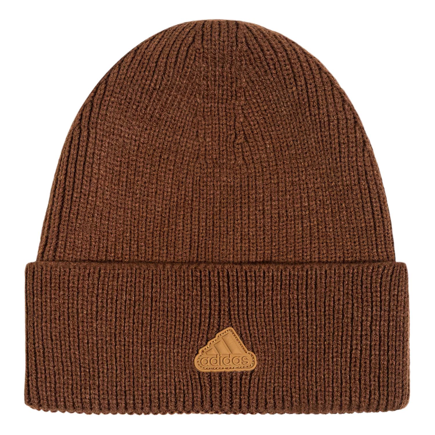 

Adidas Acrylic Beanies Unisex Brown Adidas JW1638 OSFM коричневый
