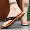 Sommer Herren Modische Casual Hausschuhe Sandalen Strandschuhe Fischgräten Hausschuhe Home Herrenschuhe