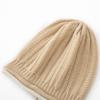 Cashmere Autumn and Winter New Women's Knitted Hat Casual Color Matching Twist Warmth Thick Twist Ear Protection Baotou Hat