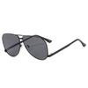 New Large Frame Sunglasses Men Woman Vintage Trendy Pilot Driving Sun Glasses UV Protection Sunglass High Quality Oculos De Sol