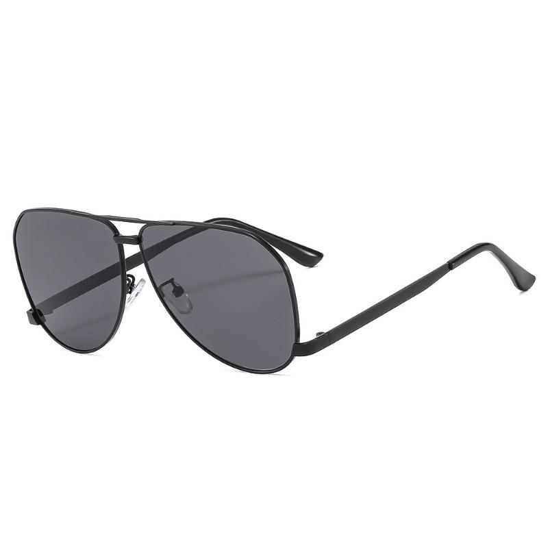 New Large Frame Sunglasses Men Woman Vintage Trendy Pilot Driving Sun Glasses UV Protection Sunglass High Quality Oculos De Sol