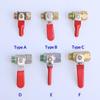 Heavy Duty Brass Steel Ball Valve Leakproof Non Slip Handle Gas Water Fitting For Garden Irrigation Agricultural Spraying Hoses