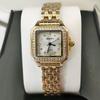 Trendy Women's Square Quartz Watch with Roman Numerals