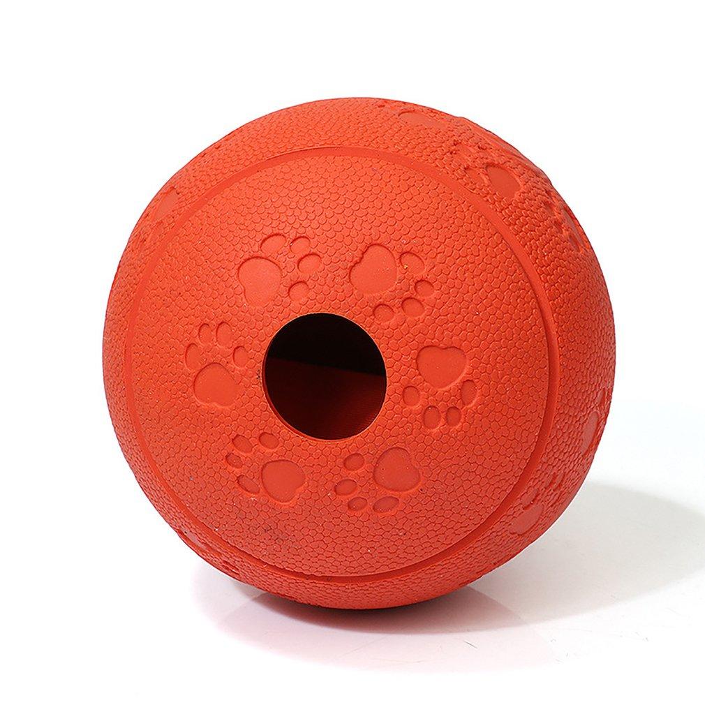 Buy Pet Dog Toy Pure Natural Rubber Leakage Food Feeding Ball