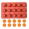 Silicone Mold 15 Cups French Custard Coffee Cake Mold Bordelais Silicon Candy Maker Muffin Jelly Cake Pan Baking Tools