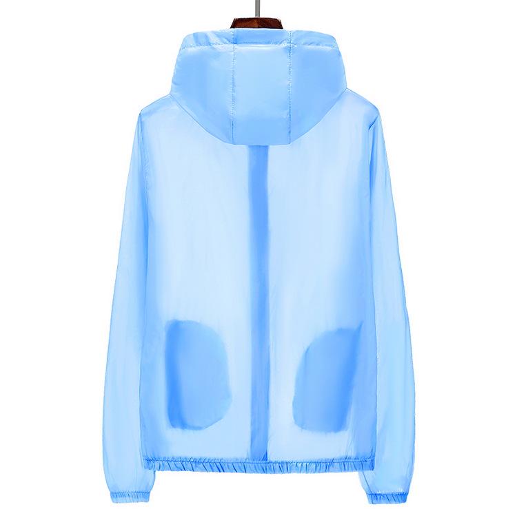 Plus Size UV Protection Summer Windbreaker for Couples - Outdoor Fishing Jacket with Custom Logo