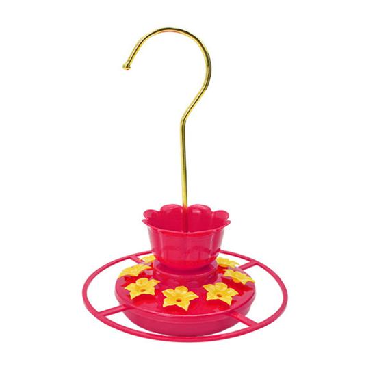 Hummingbird Feeders for Outdoors Hanging Plastic Hummingbird Feeder with 8 Feeding Ports And Perch for Outside Yard Garden Decor