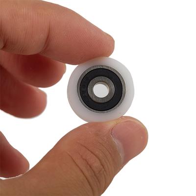 High Quality 5*21*6mm U Groove Bearing Pulley Line Lifting Wheel POM Roller Sheave For Bathroom Wheel