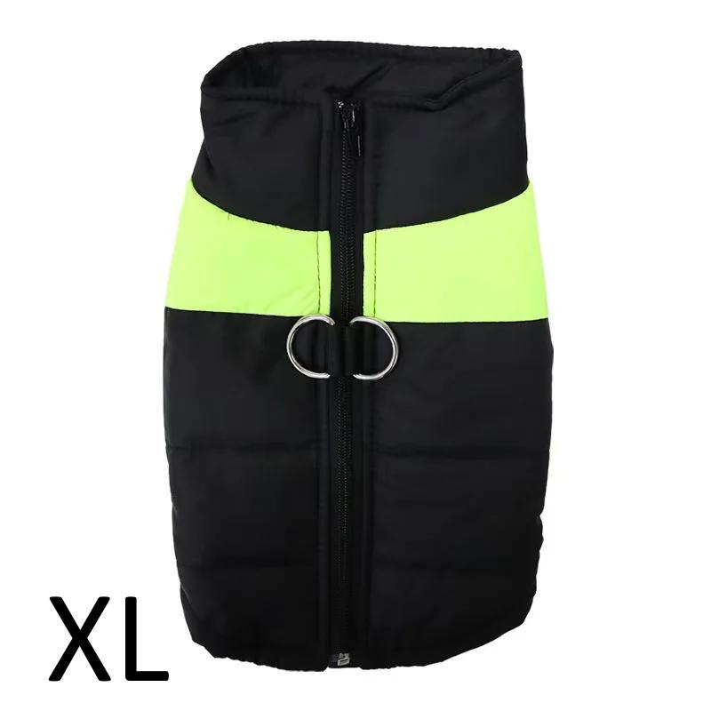Waterproof Warm Dog Clothes Pet Coat Winter Vest Padded Zipper Jacket Dog Clothing for Small Medium Big Dogs Outfit