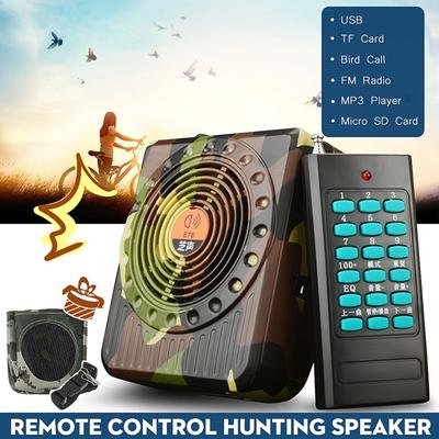 100-240V Difuzor de Vânătoare Chemător Păsări Sunet Prădător Radio FM Player MP3 Kit cu Șnur Accesorii Atrăgătoare de Vânătoare Cu Telecomandă 35W