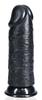 Extra Thick Dildo 20.5 X 6.5cm Black - Real Rock - Black Dildos
