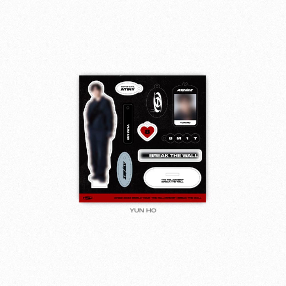 

Предзаказ ATEEZ БРАТСТВО: BREAK THE WALL ASIA Акриловый набор YUN HO