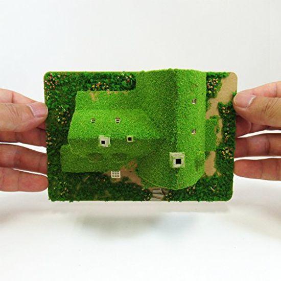 Giant Bean Bag Chairs Sankei Studio Ghibli Series Delivery Service Kiki and House Paper Craft 1/150 Kiki's Jiji's (Okino House) MK07-22