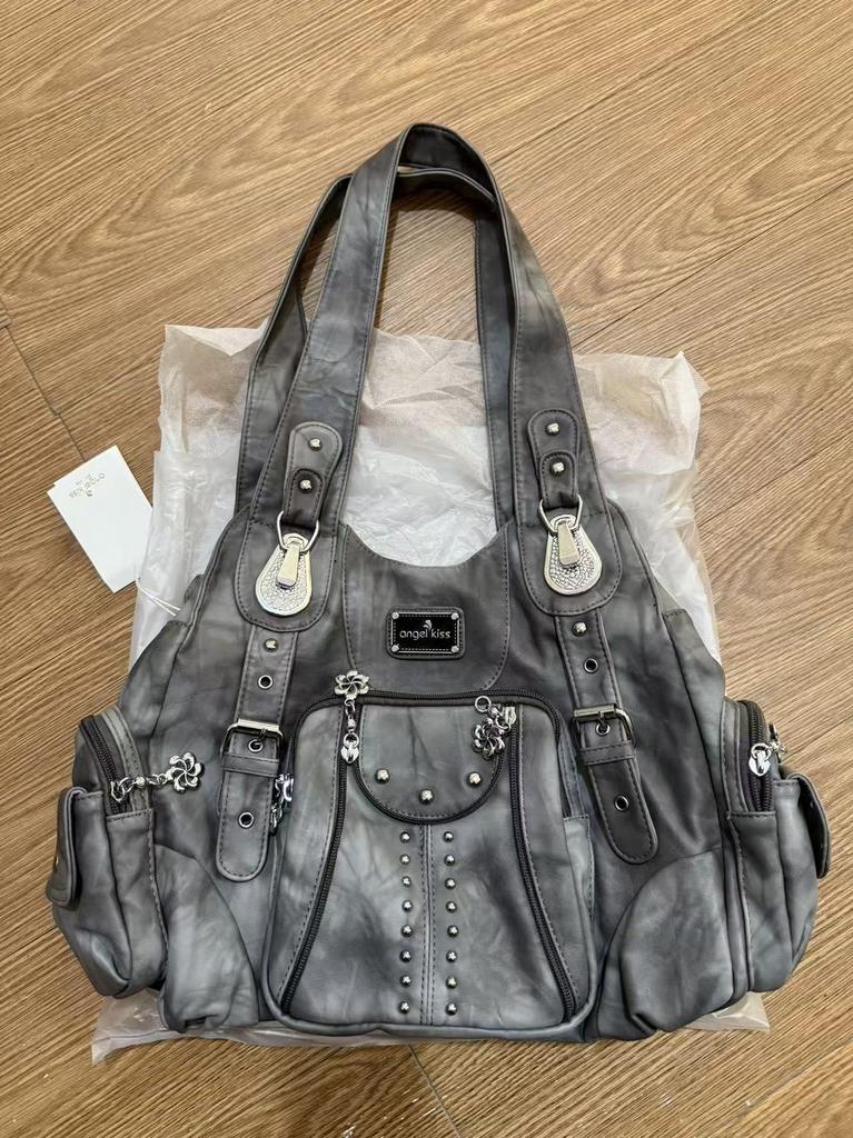 Mode PU Leer Schoudertas voor Dames Grote Capaciteit Hobo Satchel Crossbody Portemonnee Tas