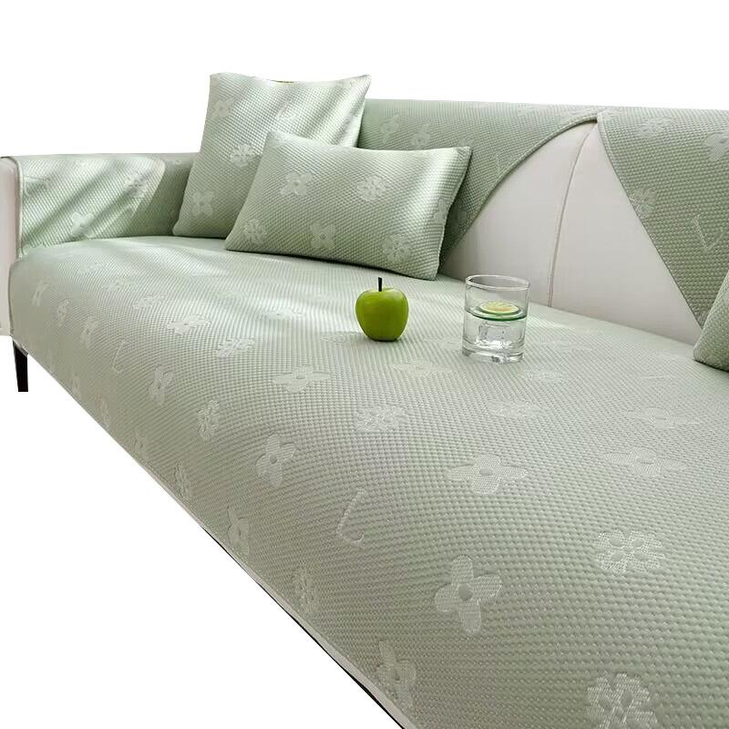Ice Silk Sofa Cushion Summer Summer Mat Cushion Non -Slip New Summer Sofa Cover Cover Cloth