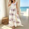 Women's Loose Sleeveless Maxi Dress Comfy Soft Fabric,Beach Vacation Style,Summer Daily Casual,Versatile Fashion for Outings