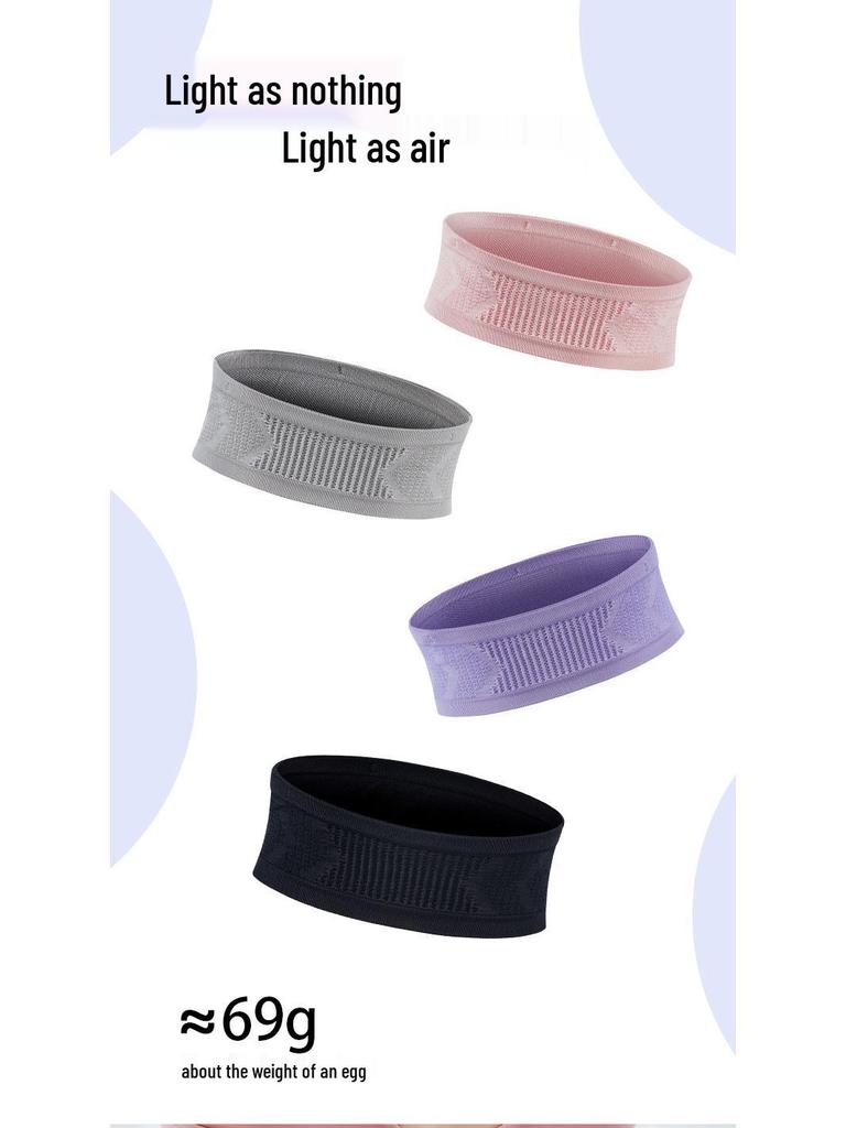 Seamless Knit Waist Pack - Large Capacity, Breathable & Non-Slip for Running, Cycling, Fitness, Yoga