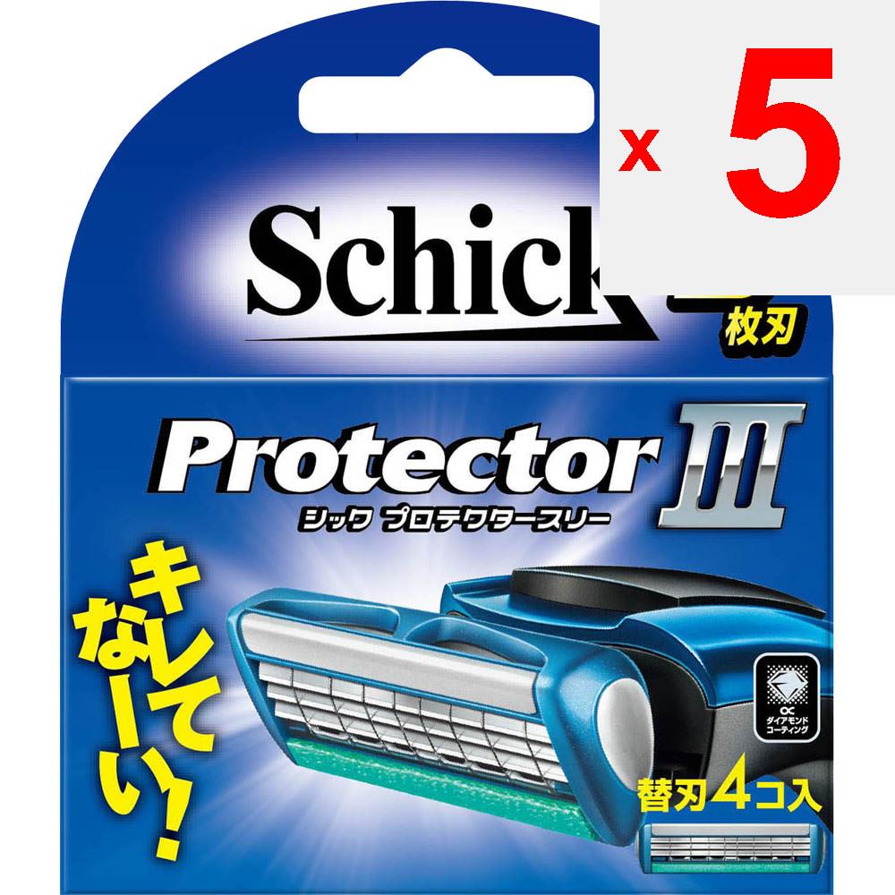 sic japan Thick Protector Three - 4 replacement blades Men's Replacement Blades Razors for Men Men's Replacement Blades